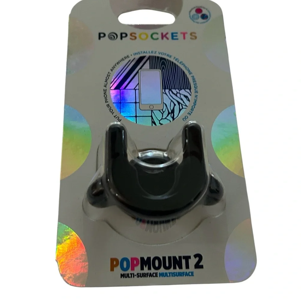 Popsockets PopMount 2 Multi Surface Popsocket Mount 802690T NOS Factory Sealed